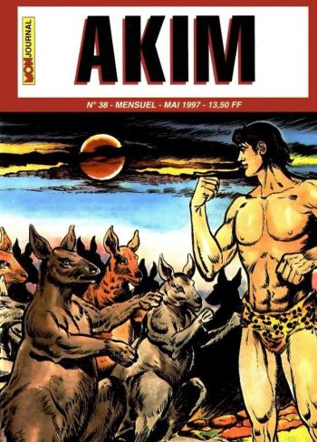 Couverture de l'album Akim (2e série) - 38. La grotte aux racines