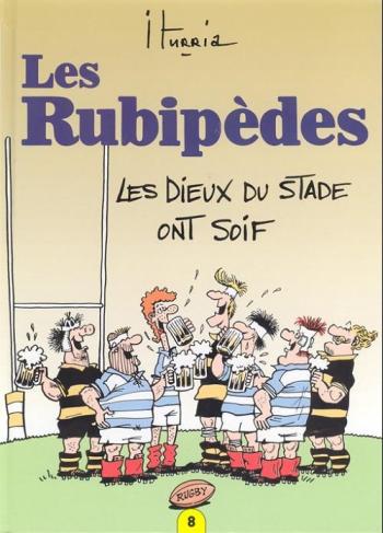 Couverture de l'album Les Rubipèdes - 8. Les dieux du stade ont soif