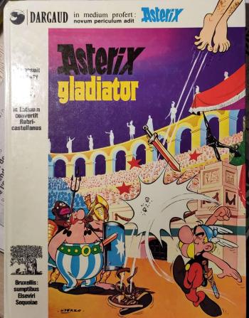 Couverture de l'album Astérix (En latin) - 4. Asterix gladiator