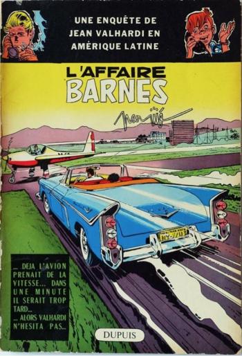 Couverture de l'album Valhardi - 8. L'Affaire Barnes