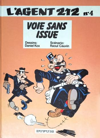 Couverture de l'album L'Agent 212 - 4. Voie Sans Issue