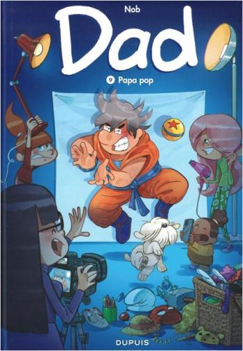 Couverture de l'album Dad - 9. Papa pop - Couverture Dragon Ball