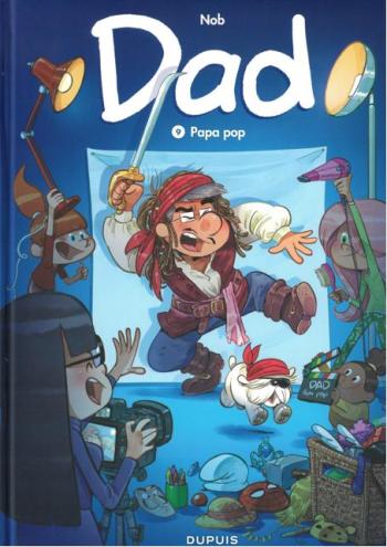 Couverture de l'album Dad - 9. Papa pop - Couverture Pirates des Caraïbes