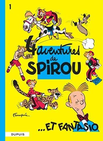 Couverture de l'album Spirou et Fantasio - 1. 4 aventures de Spirou... et Fantasio