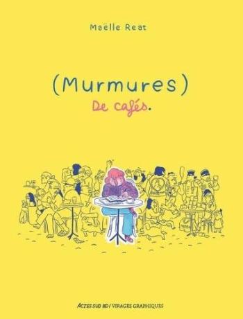 Couverture de l'album (Murmures) de cafés. (One-shot)