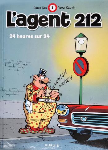 Couverture de l'album L'Agent 212 - 1. 24 heures sur 24