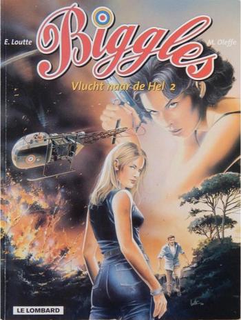 Couverture de l'album Biggles (en hollandais) - 13. Vulcht naar de Hel 2