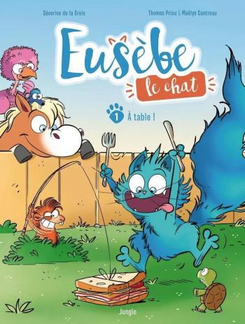 Couverture de l'album Eusèbe le Chat - 1. À table !