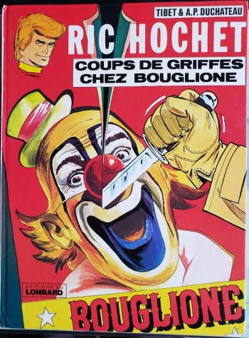 Couverture de l'album Ric Hochet - 25. Coups de griffes chez Bouglione