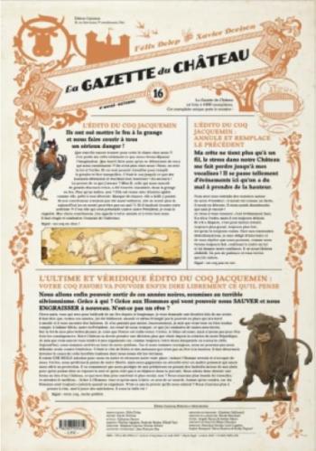 Couverture de l'album Le Château des animaux (Gazette) - 16. Tome 16