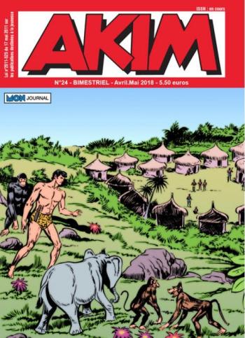 Couverture de l'album Akim (3e série) - 24. Tome 24