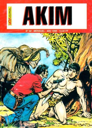 Couverture de l'album Akim (2e série) - 50. Nyota la fille du maharajah