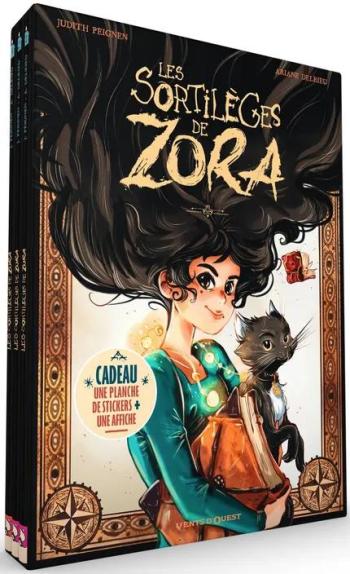 Couverture de l'album Les Sortilèges de Zora - COF. Tomes 1 à 3