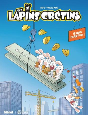 Couverture de l'album The lapins crétins - 18. Quel chantier !