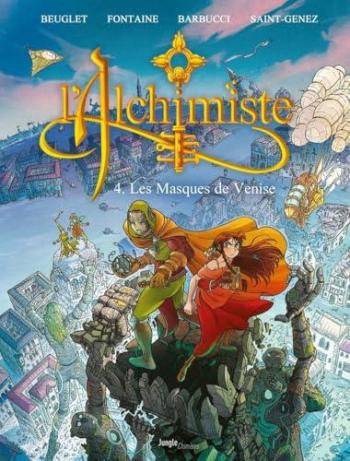 Couverture de l'album L'alchimiste - 4. Les masques de Venise