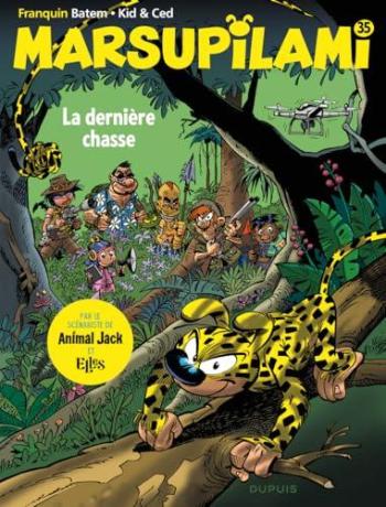 Couverture de l'album Marsupilami - 35. La dernière chasse