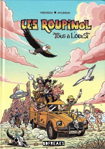 Couverture de l'album Les Roupinol - 2. Tous à l'ouest