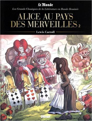Couverture de l'album Les Grands Classiques de la littérature en BD (2022) - 48. Alice au pays des merveilles-2