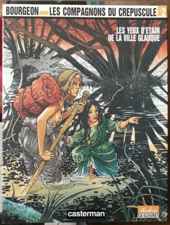 Couverture de l'album Les Compagnons du crépuscule - 2. Les yeux d'étain de la ville glauque