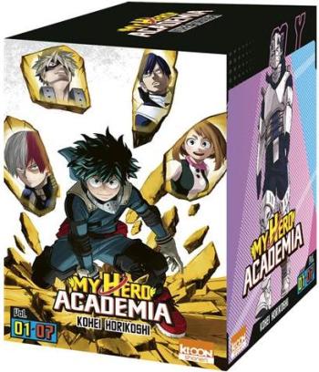 Couverture de l'album My Hero Academia - COF. Tomes 1 à 7