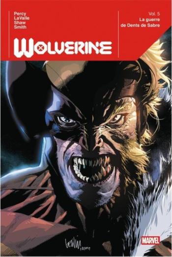 Couverture de l'album Wolverine (2020) - 5. La guerre de Dents de Sabre