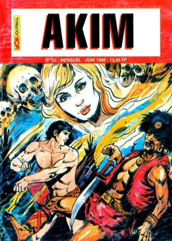 Couverture de l'album Akim (2e série) - 51. La gorge du loup
