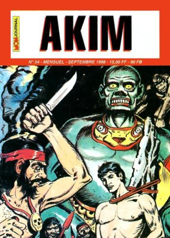 Couverture de l'album Akim (2e série) - 54. L'entreprise héroïque