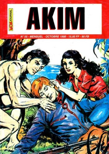 Couverture de l'album Akim (2e série) - 55. La fatale minute