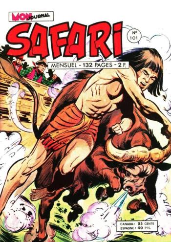 Couverture de l'album Safari (Mon journal) - 101. La patrouille perdue