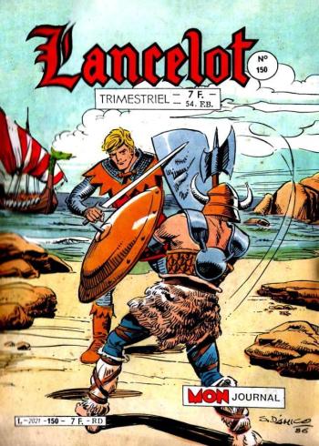 Couverture de l'album Lancelot (Mon journal) - 150. La corne du démon