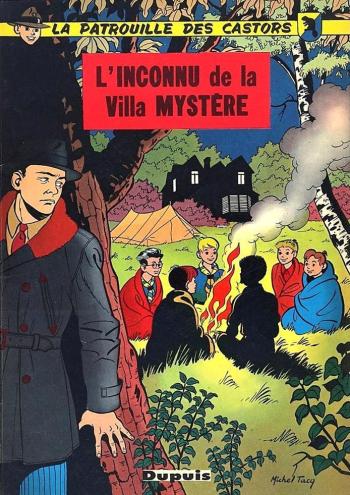 Couverture de l'album La Patrouille des Castors - 3. L'Inconnu de la villa mystère