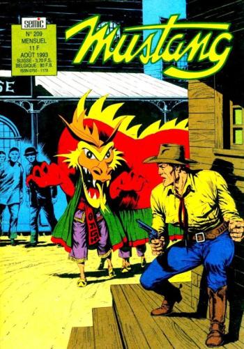 Couverture de l'album Mustang - Lug et Semic - 209. Les chasseurs de scalps