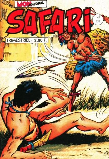 Couverture de l'album Safari (Mon journal) - 133. Bandits du désert