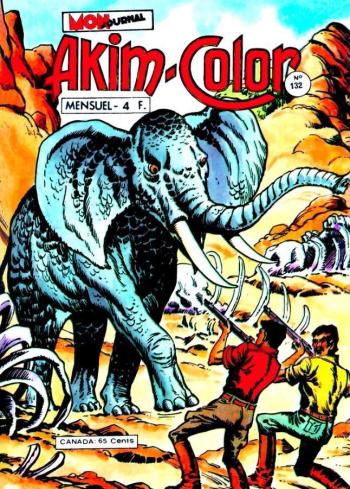 Couverture de l'album Akim-color - 132. La vallée de la mort