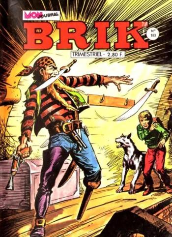 Couverture de l'album Brik - 183. L'île des esclaves