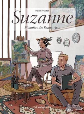 Couverture de l'album Suzanne - Pionnière des Beaux-Arts (One-shot)