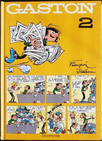 Couverture de l'album Gaston (Série dite définitive) - 2. Tome 2