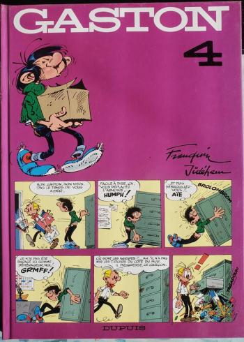 Couverture de l'album Gaston (Série dite définitive) - 4. Tome 4