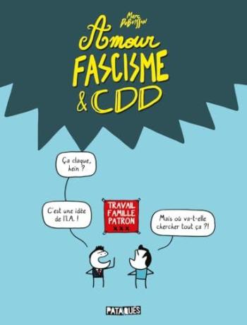 Couverture de l'album Amour fascisme & CDD (One-shot)