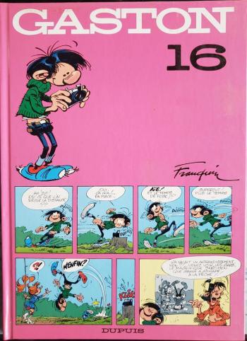 Couverture de l'album Gaston (Série dite définitive) - 16. Tome 16