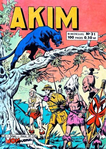 Couverture de l'album Akim (1e série) - 31. L'ermite du Mont Solitaire