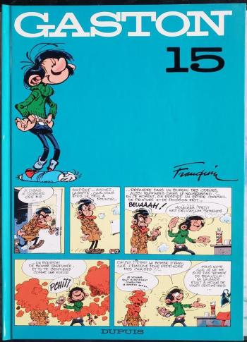 Couverture de l'album Gaston (Série dite définitive) - 15. Tome 15