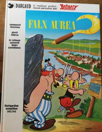 Couverture de l'album Astérix (En latin) - 2. Falx Aurea