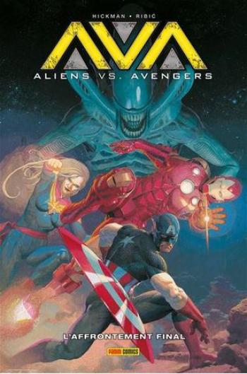 Couverture de l'album Aliens Vs. Avengers (One-shot)