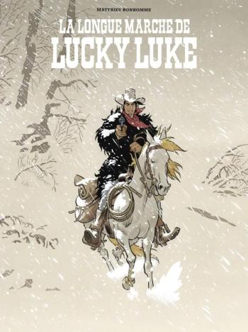 Couverture de l'album Un hommage à Lucky Luke d'après Morris - 8. La longue marche de Lucky Luke