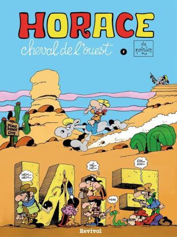 Couverture de l'album Horace, cheval de l'ouest - 2. Tome 2