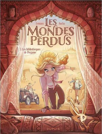 Couverture de l'album Les Mondes perdus - 3. Les bibliothèques de Pergame