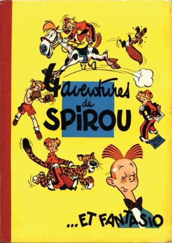 Couverture de l'album Spirou et Fantasio - 1. 4 aventures de Spirou et Fantasio