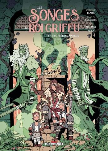 Couverture de l'album Les Songes du roi griffu - 3. Les frères ennemis