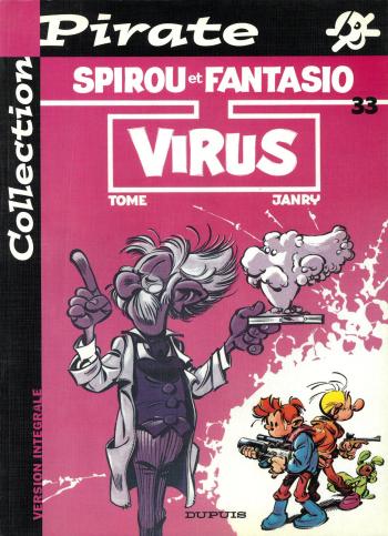 Couverture de l'album Spirou et Fantasio - 33. Virus